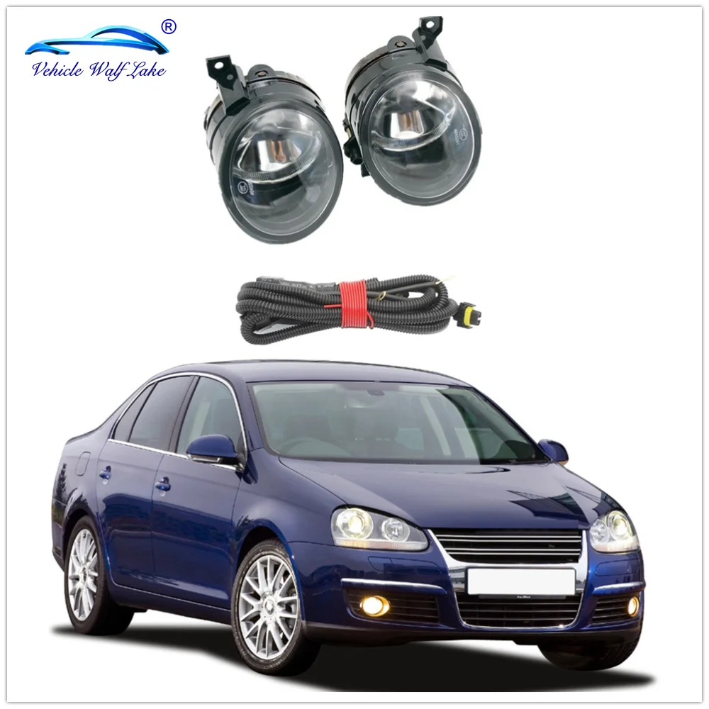 2 шт. для VW Jetta 5 A5 MK5 2006 2007 2008 2009 2010 2011 авто Стайлинг спереди Галогенные