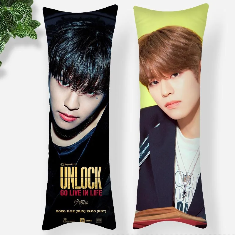 Body Pillow Case Kpop Seungmin Body Pillow Fabric Pillow Cover