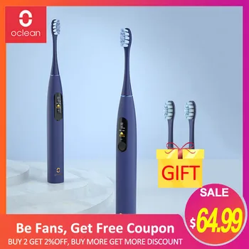 

Oclean X Pro Sonic Electric Toothbrush IPX7 Ultrasonic Automatic Fast Charging Tooth Brush For Adult Touch Screen Global Version
