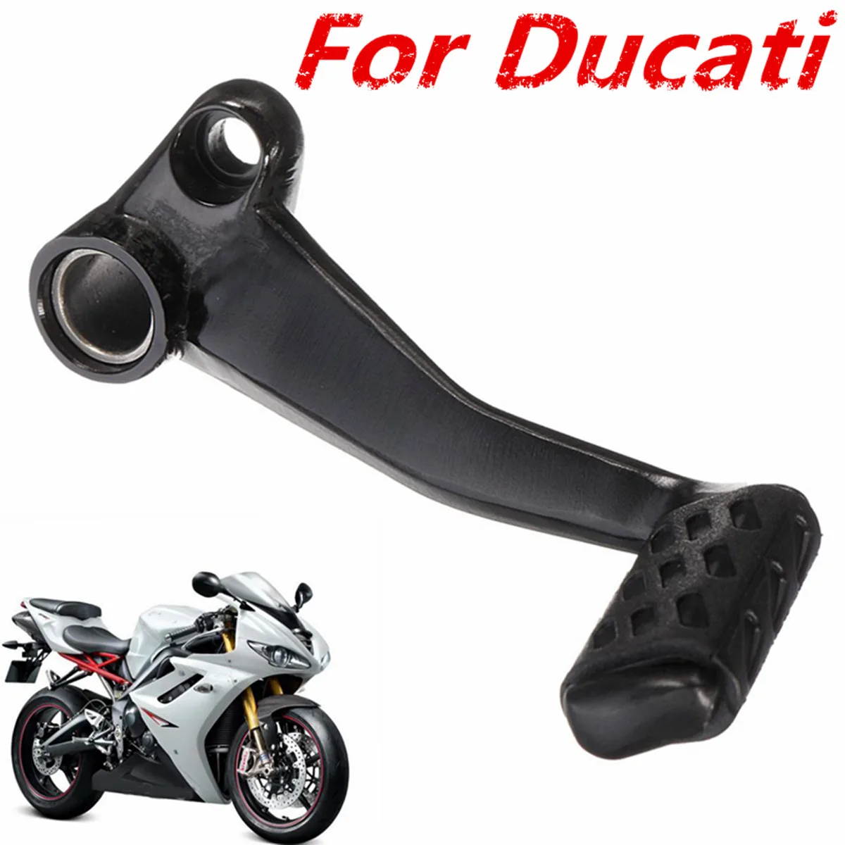 Горячий Новый мотоцикл рычаг для коробки передач педаль Ducati 1098 R 2008-09 SP 2011 848 EVO