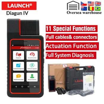 

Launch X431 Diagun IV Auto OBD2 Diagnostic Tool with Wifi Bluetooth PK x431 Pro mini Full Systems With 11 Special Function