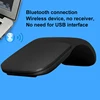 Bluetooth Foldable Wireless Mouse Folding Arc Touch Mouse 1200DPI Optical Computer Bluetooth Mause for Microsoft PC Laptop ► Photo 2/6