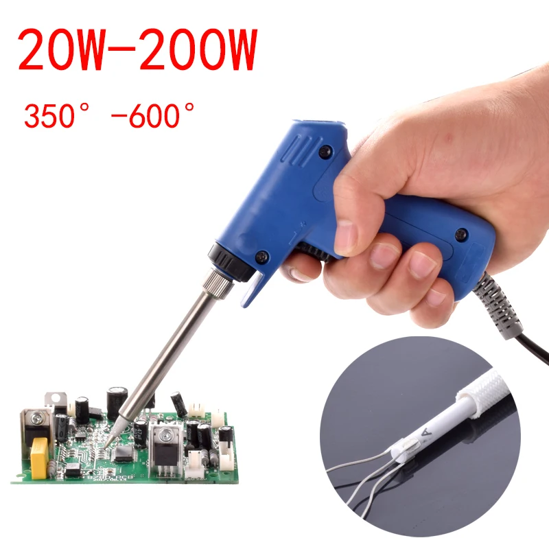 High power soldering iron 220V 20W 200W Professional Dual Power Quick