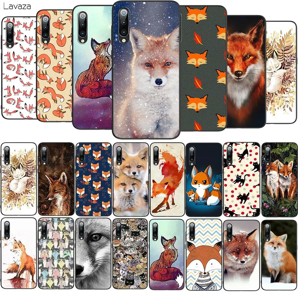 Z15 Animal More Cute Fox cat Soft Cover for Xiaomi Redmi K20 K30 Pro Go Note 4X 5 5A Prime Silicone Case | Мобильные телефоны и