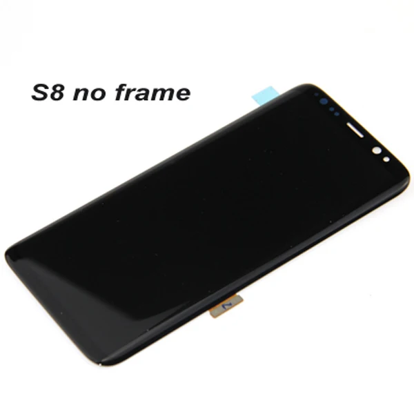 S8 no frame Супер AMOLED экран для Samsung Galaxy S8 G950F G950A G950FD ЖК-дисплей с сенсорным экраном дигитайзер+ Инструменты - Цвет: S8 no frame