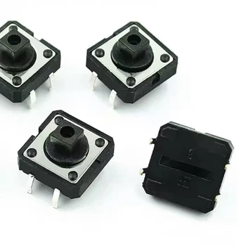 

20pcs Tact Switch Kit 12*12*7.3mm DIP Tactile Push Button Switches 12x12 mm 4pin Micro Switch