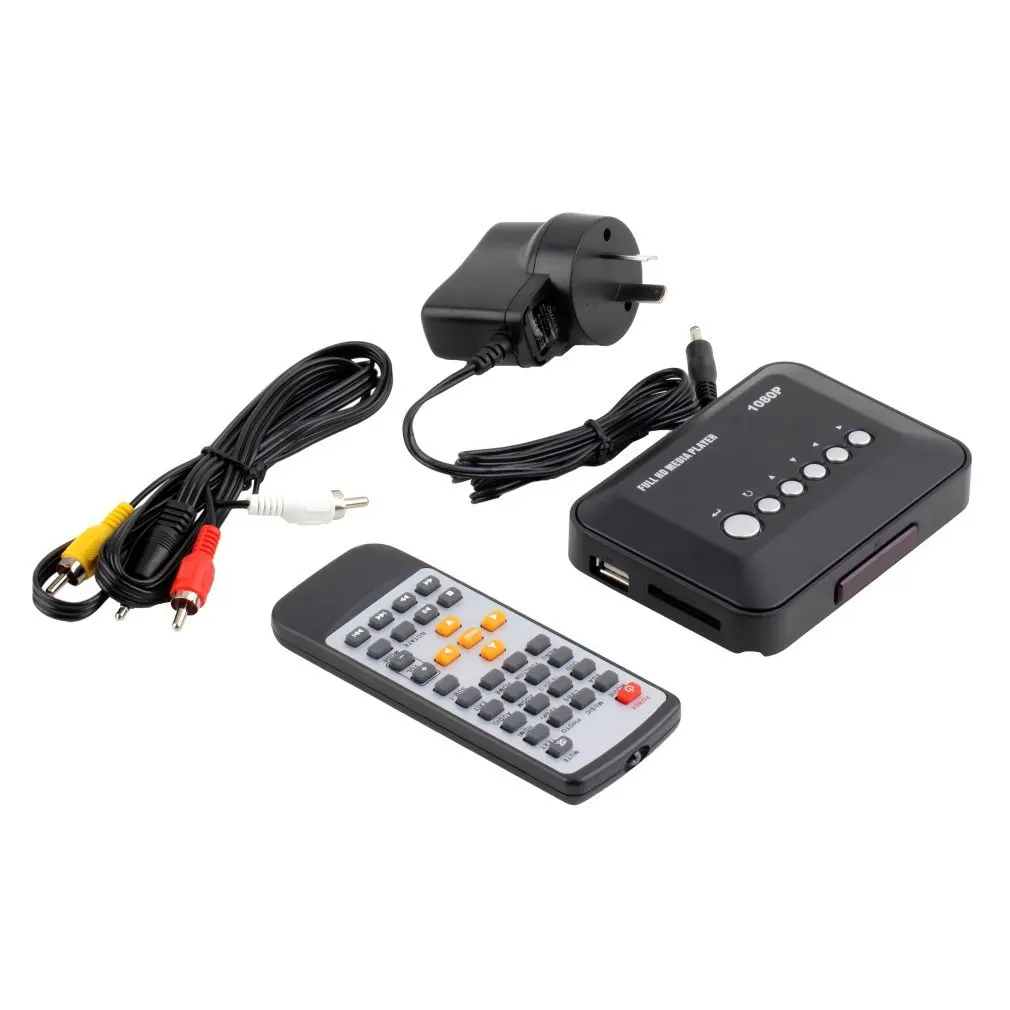 Высокое качество HDMI видео плеер 1080P ТВ SD MMC RMVB MP3 Full HD USB мульти медиа