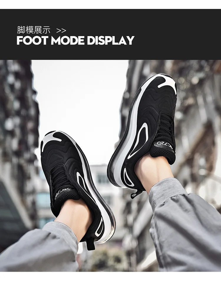 High Quality 720TPU Air Cushion Summer Shock Absorption Sneaker Technology Running Shoes Shock Absorption Sports Run Summer