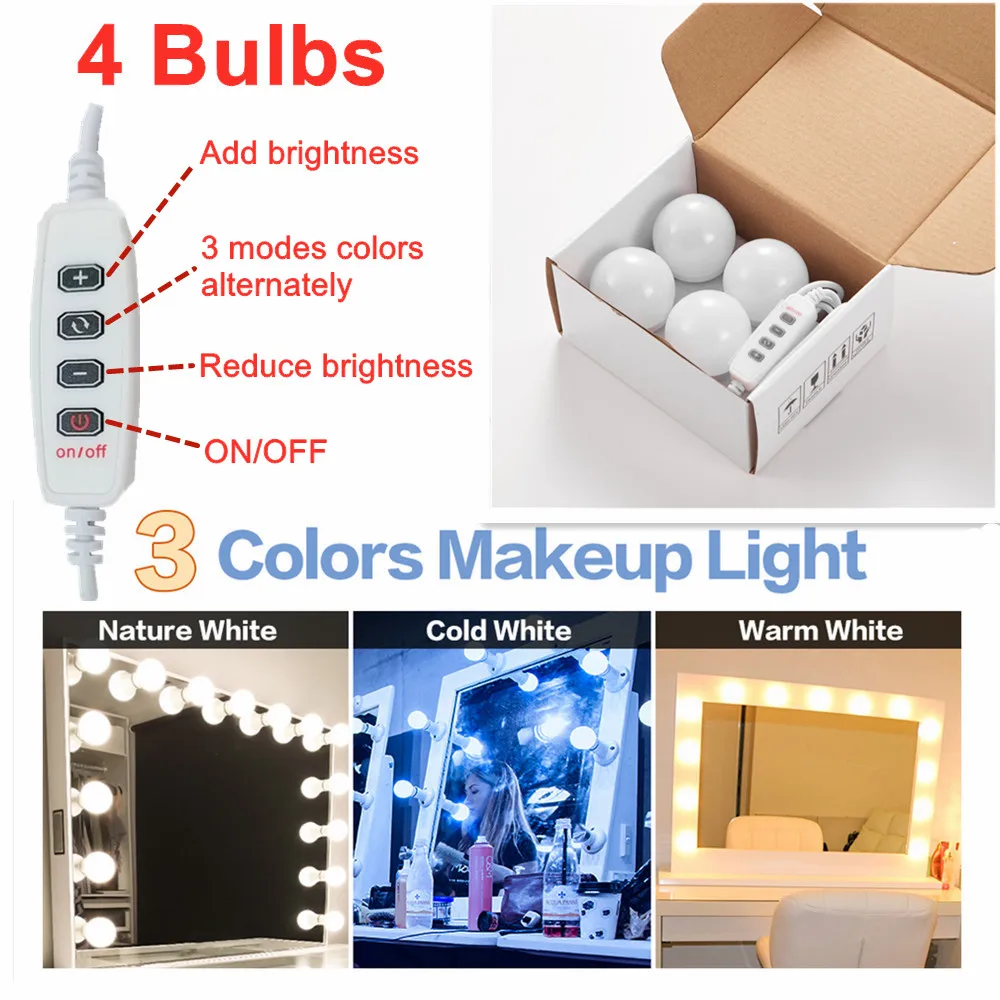 4 bulbs