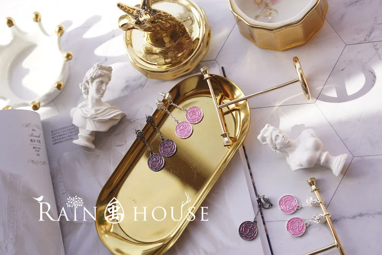 Аниме революционная девушка Tenjo Utena Серьги Шпильки уха клипсы ювелирные изделия Аксессуары для косплея реквизит
