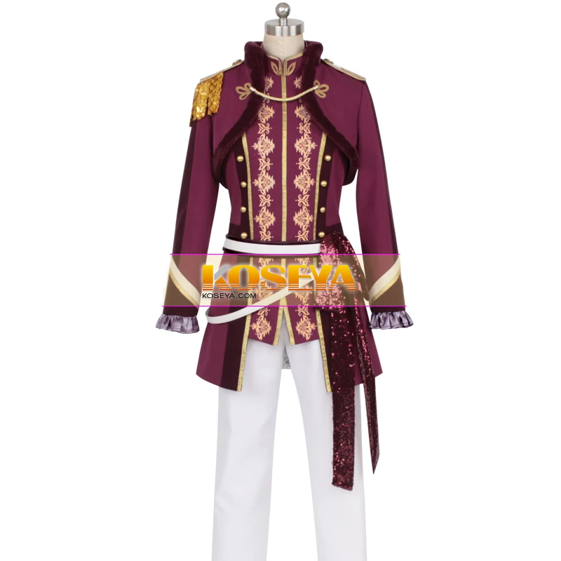 Uta no Prince sama Maji Love 1000% Syo Kurusu косплей костюм на Хэллоуин Униформа пальто + жилет брюки
