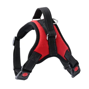 

Dog Soft Adjustable Harness Pet Dog Walk Out Harness Vest Collar Hand Strap for Small Medium Large Dogs