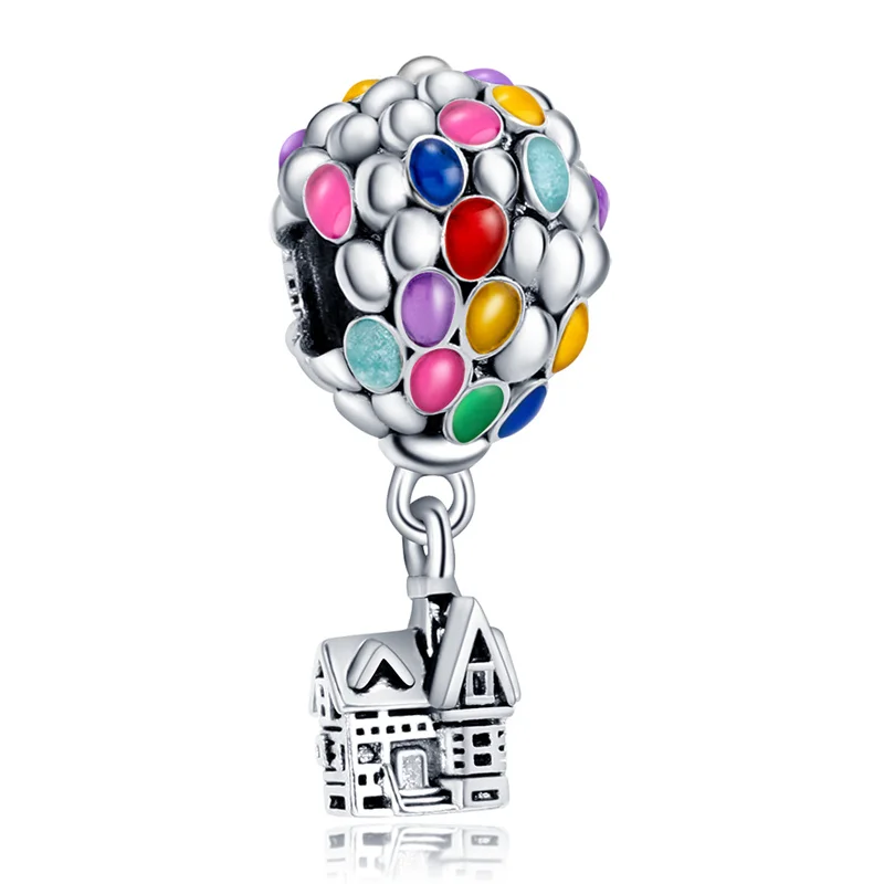 Genuine 925 sterling silver marine animal hanging bead pendant suitable for original Pandora bracelet ladies fashion jewelry