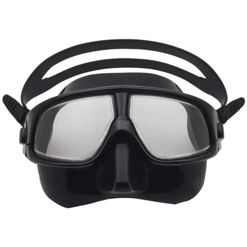 Adult Scuba Diving Mask Silicone Freediving Goggles Underwater Salvage