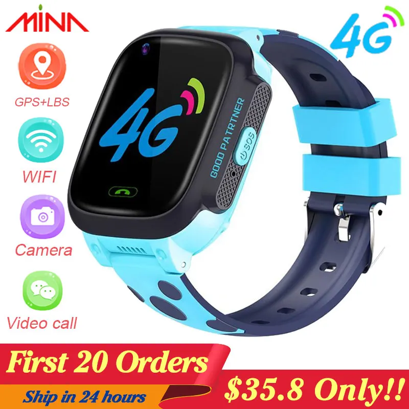 

4G kids smart watch IP67 warerproof smartwatch GPS wifi tracker camera video call watch baby watch smartwatch Y95 PK A36E K22