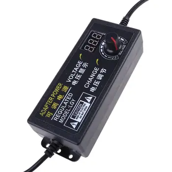 

9-24V 72W Adjustable AC/DC Regulated Switch Power Supply Adapter with Display LX9A