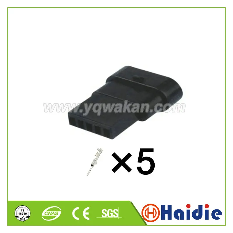 

2sets 5pin male of 12162825 auto unsealed plug wiring harness plug connector