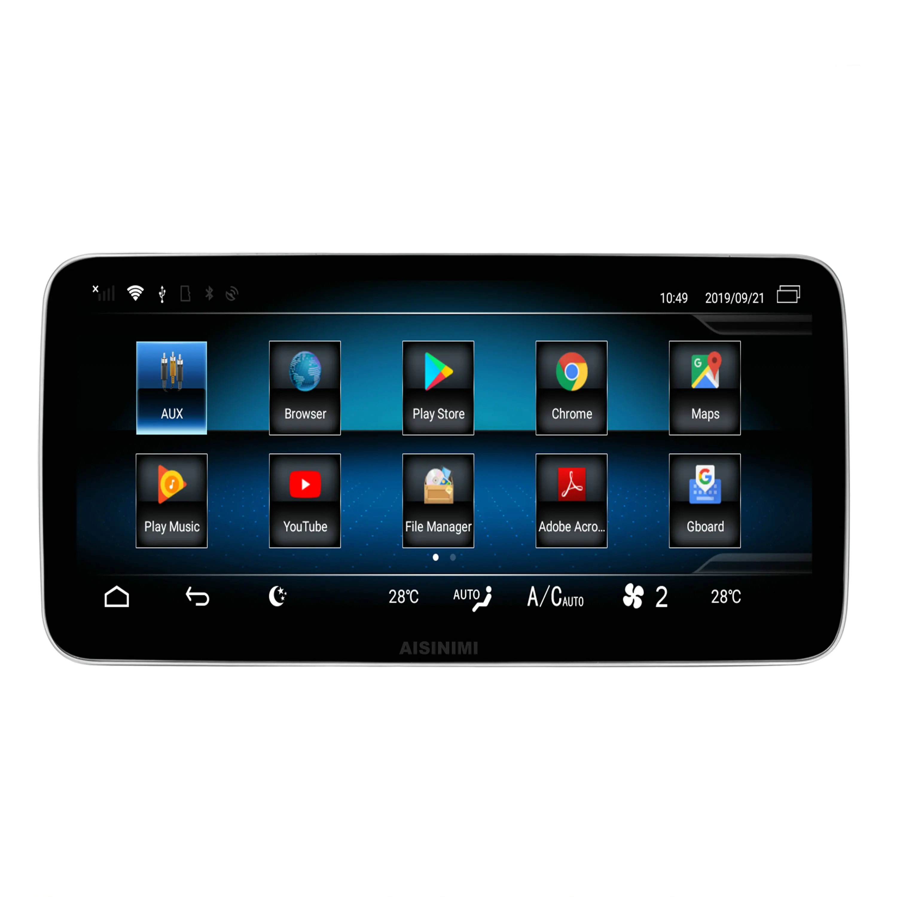 Для Benz c-класс W205 glc-класс X253 C253 Android 8,1 автомобильный Dvd Navi плеер Автомобильный монитор аудио gps стерео Авто все в одном ips scree