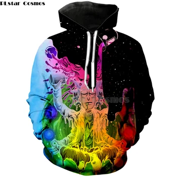 

2020 New 3D Rick And Morty Hoodies Sweatshirt Men Women Funny Cartoon Print Hoodie colorful shirt Harajuku Hip Hop Street-2