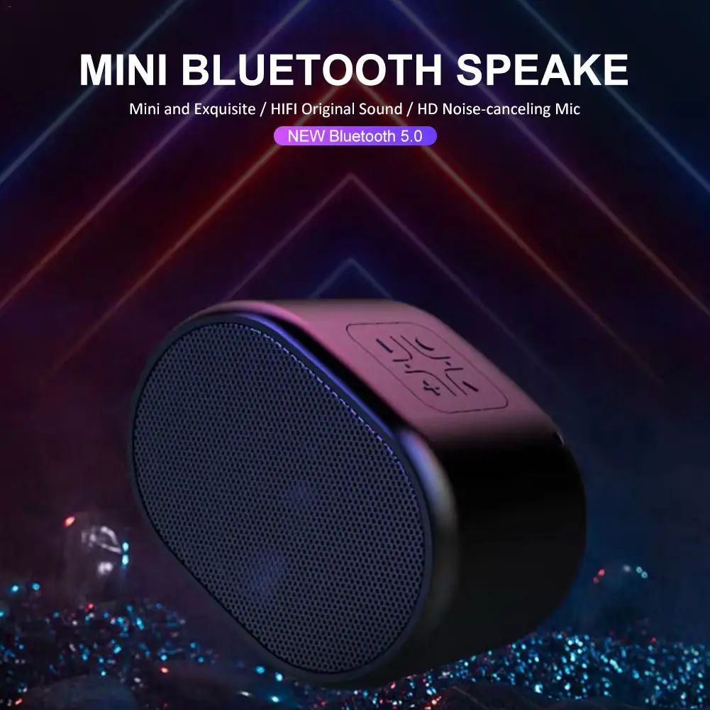 B62 Bluetooth Speaker TWS Couplet Subwoofer with TF Card Wireless Bluetooth Portable with Mic Handsfree HIFI Subwoofer AUX