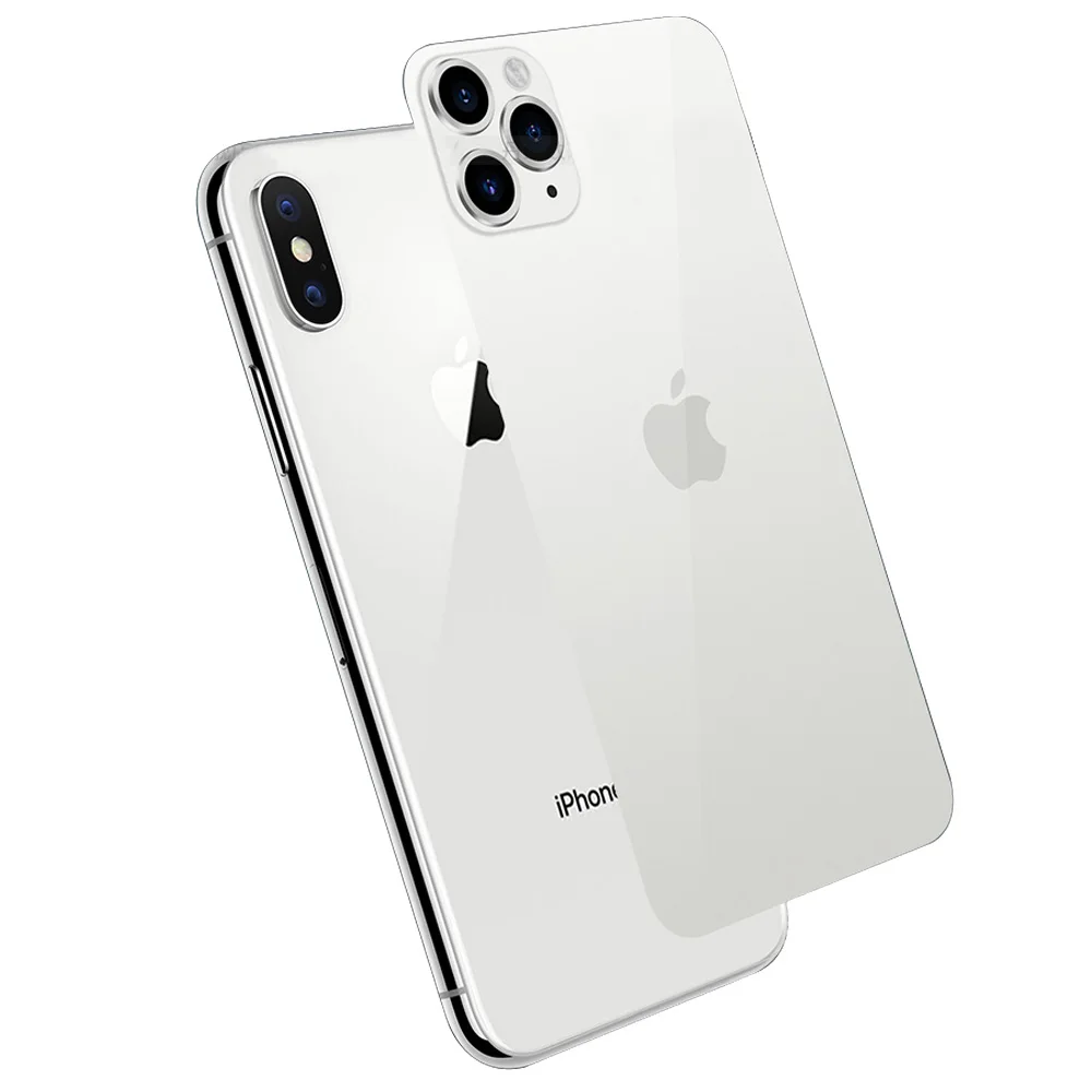 Мягкая задняя наклейка для объектива камеры пленка iPhone X XS MAX XR обновление на 11 11Pro