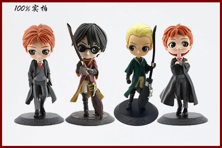 Экшн фигурка большого глаза Поттера Weasley Ron Hermione Granger Draco Malfoy модели игрушки куклы