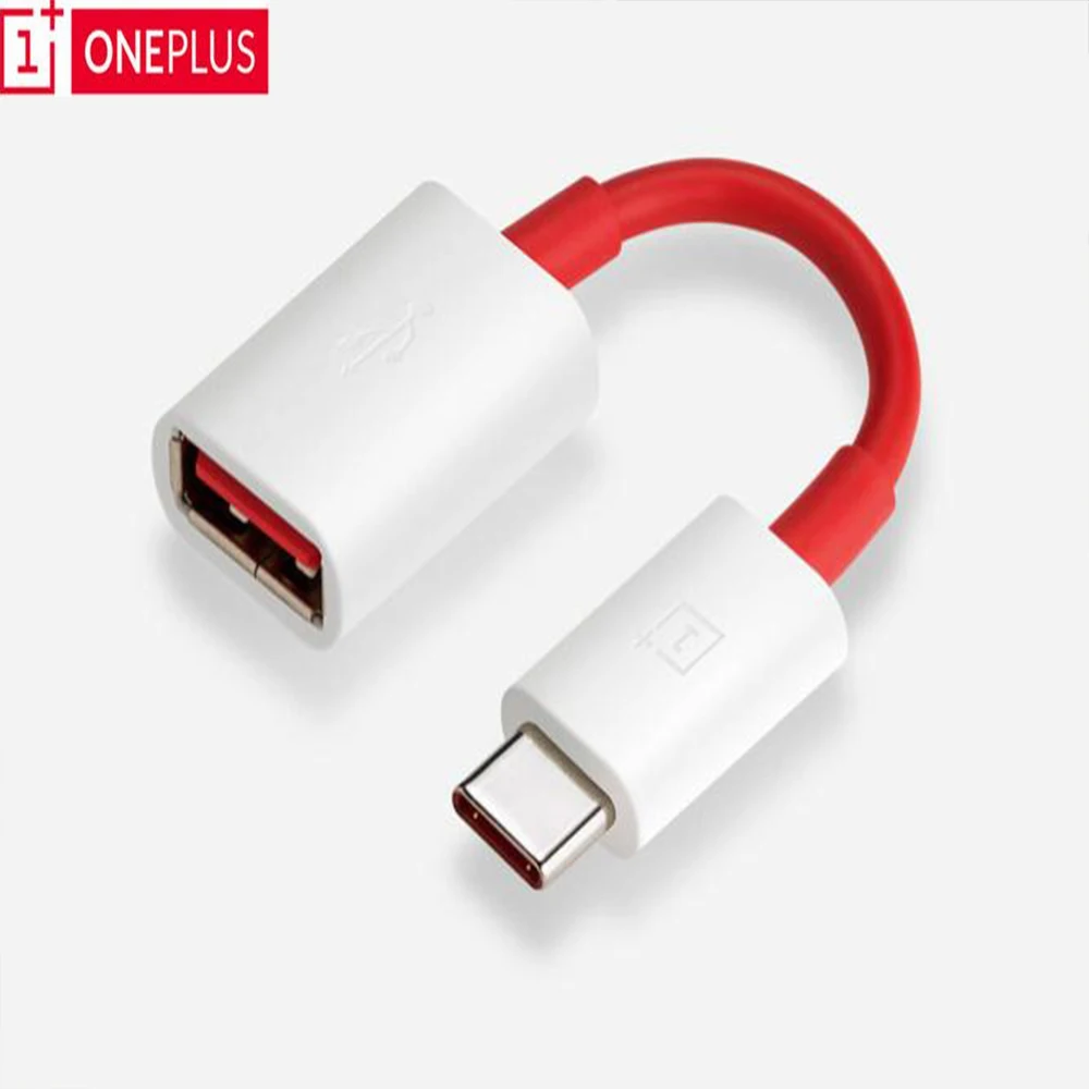 

Original Oneplus USB C to USB Adapter Type C OTG Cable for oneplus 7T 7 6 6T 5t 5 3 pro OTG Type-C Adapter converter Cable