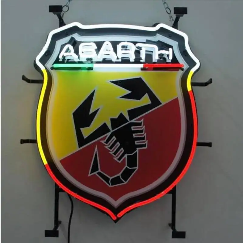 Custom ABART Glass Neon Light Sign Beer Bar
