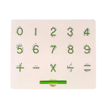 

Kid'S Educational Learning Magnetic Tablet Drawing Board 26 Alphabet Numbers Pad Toy Bead Magnet Board Toy For Chilkdren