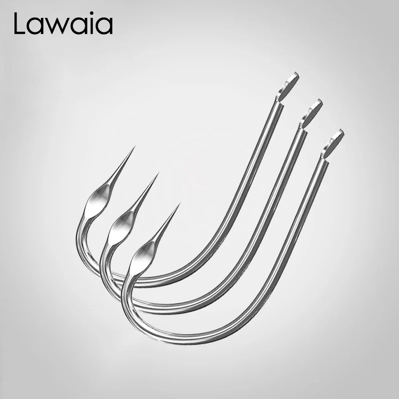 Lawaia Japanese Fishhooks 50pcs Fishing Hook Small Size Outdoor Tool Surf Fishing Hooks For Men No Barbed Metal 3 Fish Hooks Hook For Fishing Hookfishing Fish Hook Aliexpress Draw a fish hook at the end of the fishing line. www aliexpress com