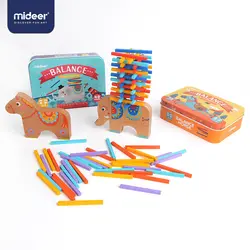 Mideer 40 шт. Детские деревянные игрушки, математические игрушки, формы> 3Y математические подарки, развивающие игрушки для Blance, обучающие