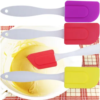 

Heat Resistant Flexible Silicone Spatulas Cake Spatula Multi-purpose Scraping Baking Scraper Cooking Tool Kitchen Accessories