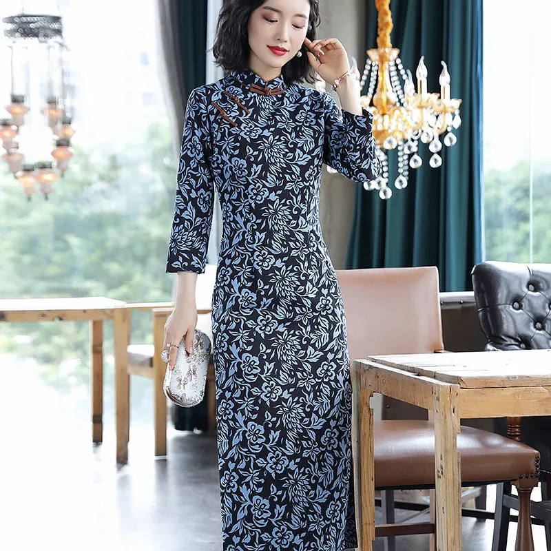 

2019 Autumn New Style Cheongsam