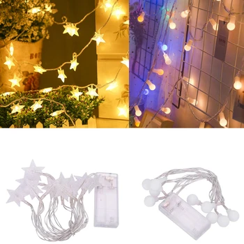 

Lights Light String Decoration Patio Lamp Ball Indoor 10LED 1.5M