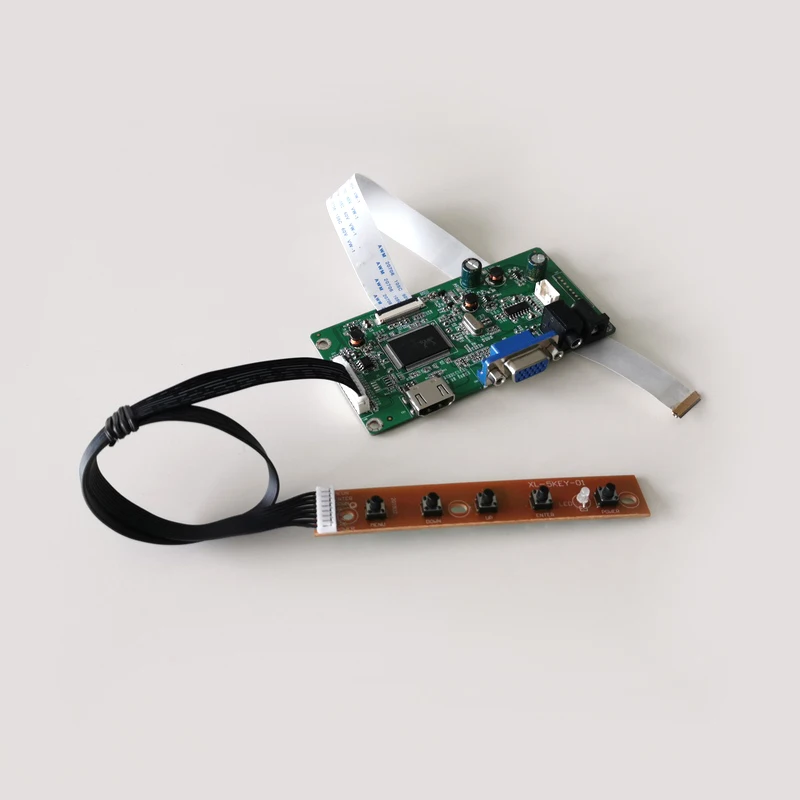 Для LTN156HL01-104 LTN156HL01-801 1920*1080 HDMI+ VGA дисплей Контроллер плата привода 15," ноутбук ПК Панель WLED EDP 30 комплект штырей
