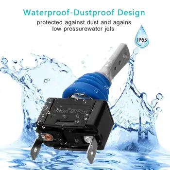 

Jtron 12mm toggle switch waterproof On-Off 12/24v 20A/40A for car boat Modified