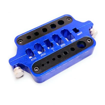 

Aluminium Alloy Universal Soldering Tool Holder Multifunctional RC Car Drone Welding Station Mini T Plug Connector XT60 XT90