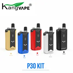 Pod Vape комплект KANGVAPE SMOD P30 комплект для электронных сигарет 1000 мАч батарея с 3 мл 0.6ом 1.2ohm 2 Pod картридж vaporizador