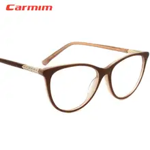 Ручная работа ацетатная оправа для очков модная дамская Ретро кошачий глаз дизайнерская оправа для очков оптические очки G172
