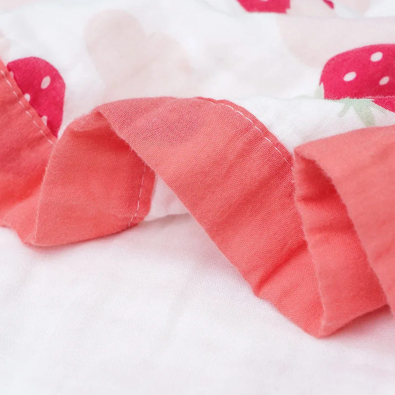 Imebaby baby blanket bath towel 110 * 110 six layers of pure cotton muslin newborn sw blanket, blanket, wrap blanket, bedding