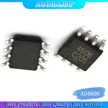 

10pcs AO4606 SOP8 AO4606C SOP SMD 4606 High voltage board N+P channel MOSFET mos FET switch