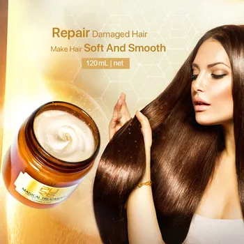 

Magical keratin Hair Treatment Mask 5 Seconds Repairs Damage Hair Root Tonic Keratin Hair 120ml Hair & Scalp Treatment