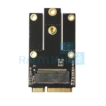 M.2 NGFF к Mini PCI-E(PCIe+ USB) Адаптер для M.2 беспроводной Блютуз Wlan карта для Intel AX200 9260 8265 8260 для ноутбука