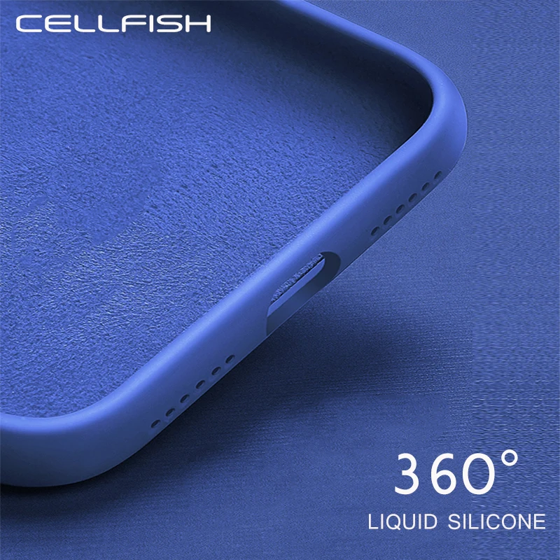 

Luxury Soft Phone Case for iPhone 7 7Plus 8 8Plus 6s Plus Coque Original Liquid Silicone Cover for iPhone Xs Max XR Capinha