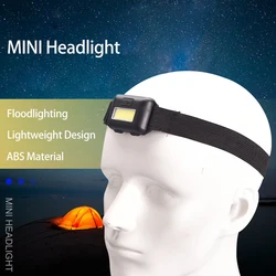 Mini 3W COB Led Koplamp 3 Modes Waterdichte Lamp Hoofd Zaklamp Lanterna Voor Outdoor Camping Riding Night Fishing Head Torch