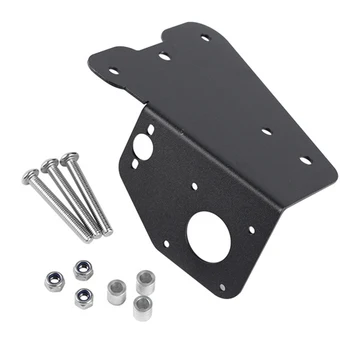 

Black Mounting plate 12x8x4cm Extruder For 3D Printer CR10 CR10S Ender-3
