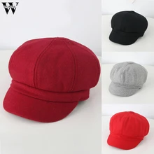 Womail Гламурные Детские Зимние теплые модные новые однотонные хлопковые boinas para mujer повседневные милые берет унисекс Кепка