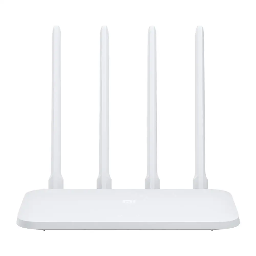 Wi Fi роутер Xiaomi Mijia 4C 64 RAM 802 11 b/g/n 2 4G 300 Мбит/с 4 антенны смарт браслет управления