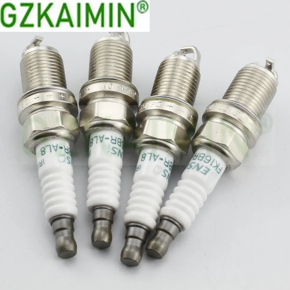 4 шт. свечи зажигания OEM FK16BR-AL8 90919-01284 подходит для Toyota Sienta NHP170 Prius NHP10