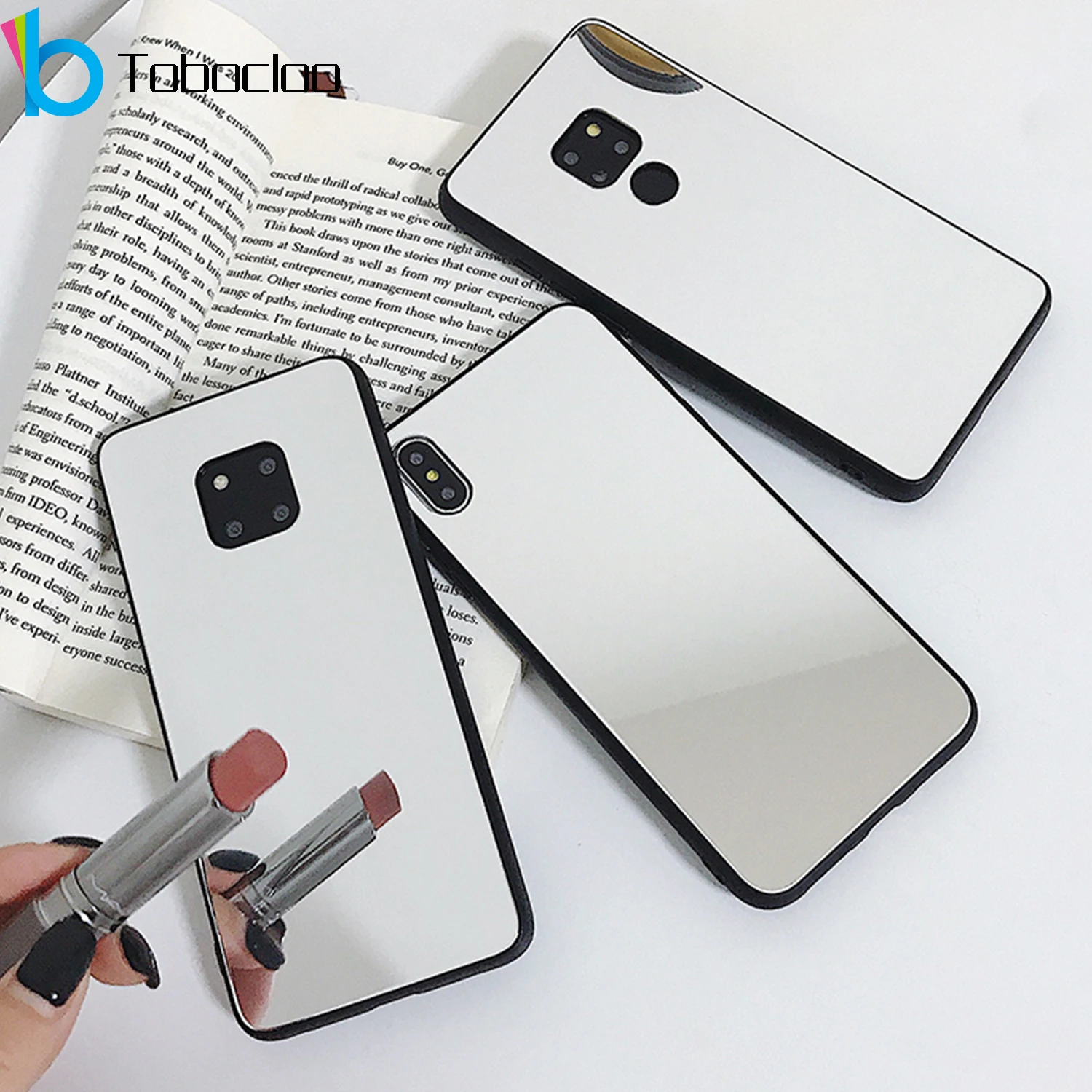 Роскошный чехол с защитой от царапин для huawei P30 Lite P20 mate 20 Pro Honor 10 P Smart 2019 зеркальный
